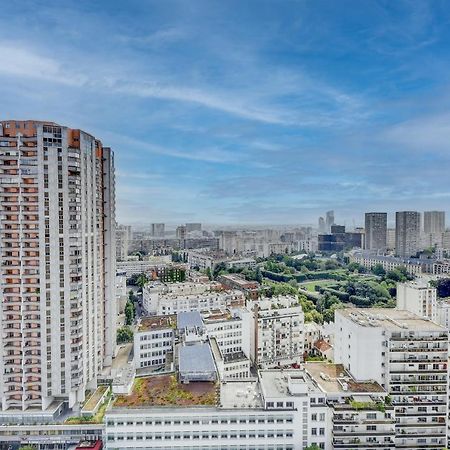 Appartement place d'Italie avec superbe vue Paris Extérieur photo