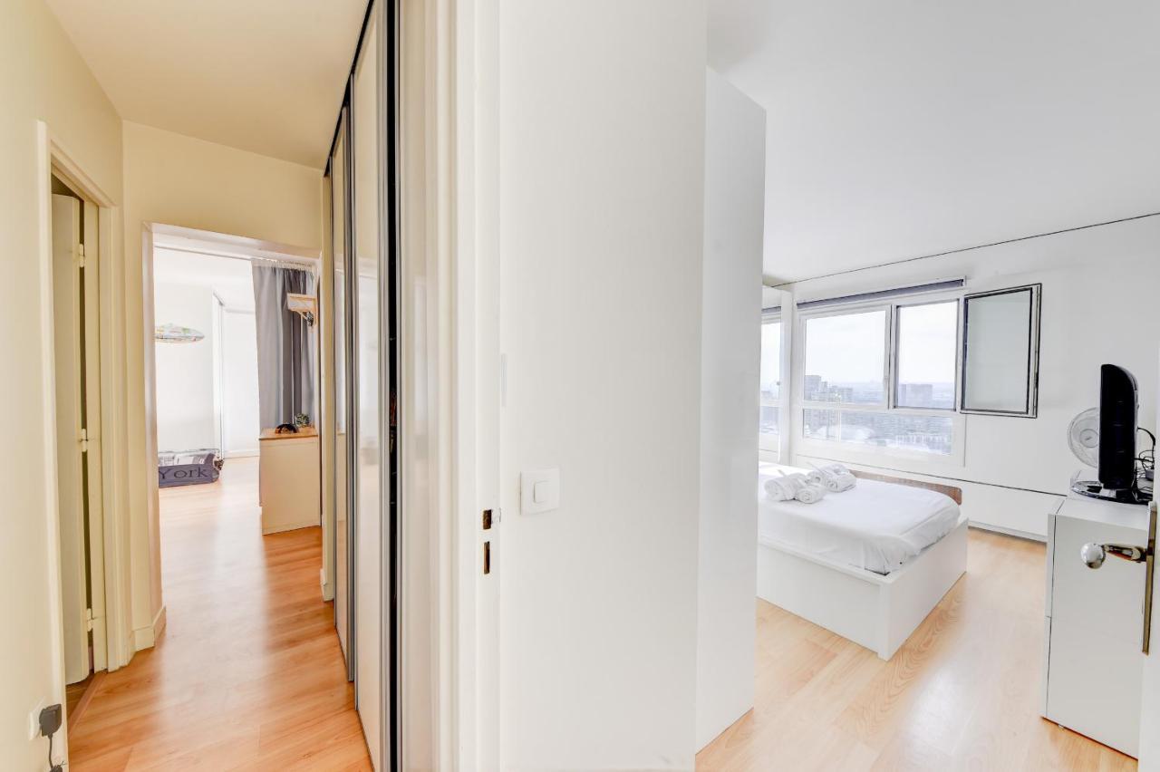 Appartement place d'Italie avec superbe vue Paris Extérieur photo